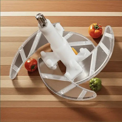 2L Manual Food Chopper – Stainless Steel Push Chopper | Vegetable & Nuts Cutter
