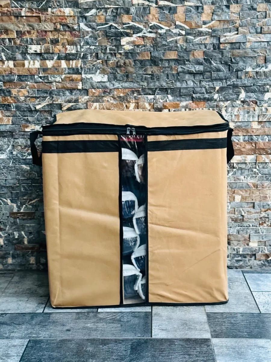 Heavy-Duty 110GSM Storage Bag – Foldable Closet Organizer for Clothes, Quilts & Blankets